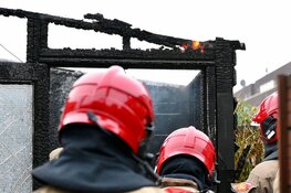 Hevige brand in schuur in Assendelft