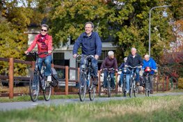 Fietsmiddag voor senioren in Krommenie