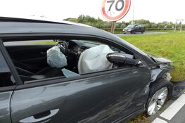 Flink ongeval op beruchte kruising Zaandijk