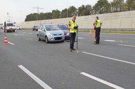 Twee gewonden bij botsing op A8