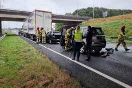 A7 richting Zaanstad afgesloten na ongeval bij Zuidoostbeemster