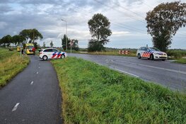 Opnieuw eenzijdig ongeval op Vaartdijk te Assendelft, nu auto te water