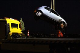 Opnieuw eenzijdig ongeval op Vaartdijk te Assendelft, nu auto te water