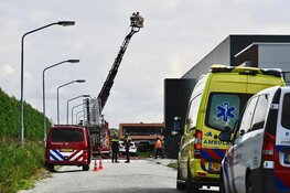 Grote brand aan de Omweg in Assendelft