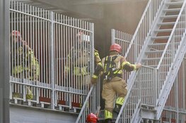 Grote brand aan de Omweg in Assendelft