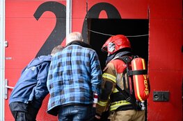 Grote brand aan de Omweg in Assendelft