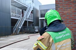 Grote brand aan de Omweg in Assendelft