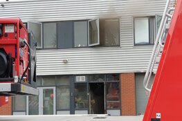 Brand in bedrijfspand Zaandam