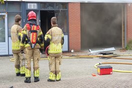 Brand in bedrijfspand Zaandam