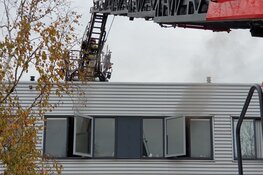 Brand in bedrijfspand Zaandam