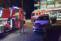 Vijf bewoners flatwoning naar ziekenhuis door brand