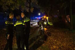 Brand in portiekflat Zaandam