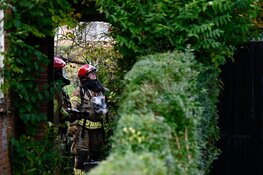 Brand in schuur Westzaan