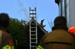 Brand in schuur Westzaan