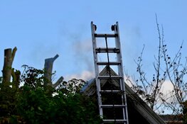 Brand in schuur Westzaan