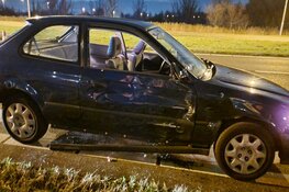 Veel schade bij ongeval op N246