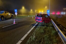 Veel schade bij ongeval op N246