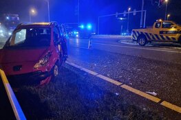 Veel schade bij ongeval op N246