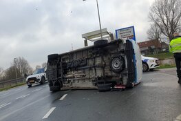 Aanrijding tussen tractor en auto in Assendelft