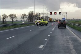Ongeval op A7 ter hoogte van Wijdewormer