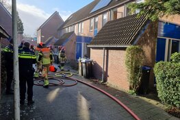 Hevige brand in woning Krommenie