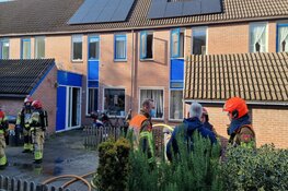 Hevige brand in woning Krommenie