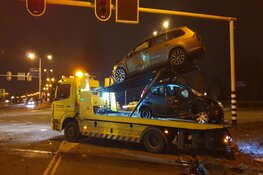 Botsing op kruising in Zaandam