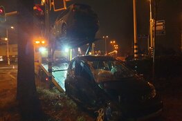 Botsing op kruising in Zaandam