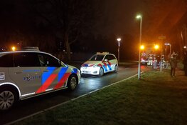 Persoon ter water aan De Weer in Zaandam