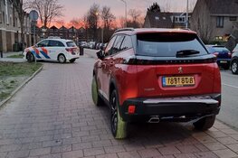 Kopstaart-botsing op de Brielse Meer in Zaandam