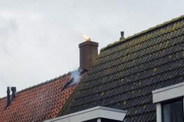 Brand in woning Westzaan
