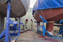 Grote brand bij recyclingbedrijf Zaandam