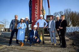 Eerste paal nieuwbouwproject De Bannehoven de grond in