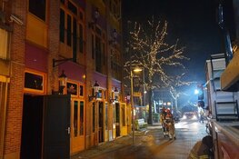 Brand op de Dam in Zaandam