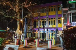 Brand op de Dam in Zaandam