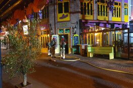 Brand op de Dam in Zaandam