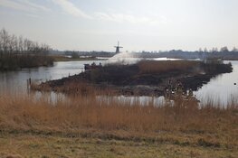 Natuurbrand in het Guisveld