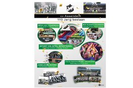 110 jarig bestaan vv Assendelft