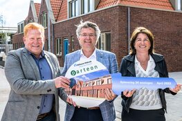 Oplevering 34 sociale huurwoningen het Blok in Krommenie