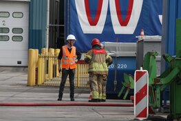 Brand bij bedrijf in Wormerveer