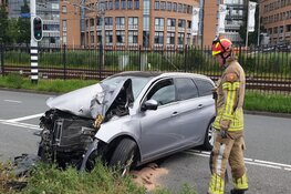 Automobilist aangehouden na ongeval op Houtveldweg in Zaandam