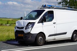 Vier bestelbusjes betrokken bij aanrijding bij Starnmeer