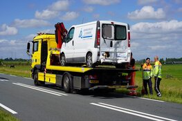 Vier bestelbusjes betrokken bij aanrijding bij Starnmeer