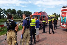 Melding van persoon te water blijkt om plastic zak te gaan