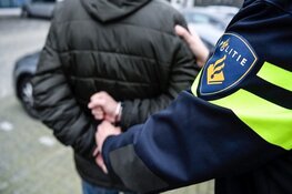 Man aangehouden na waarschuwingsschot