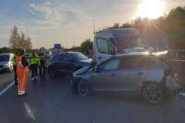 5 auto's betrokken bij ongeval op A7 bij Zaandam