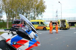 Beknelling bij ongeluk in Oostzaan
