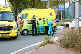 Beknelling bij ongeluk in Oostzaan