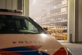 Brand in bedrijf in Westknollendam