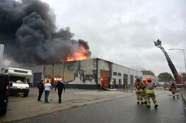 Grote brand in Westknollendam